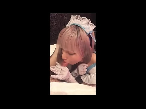 ❤️ Japana idolo [mayuka], franca servistina kostumo, parto 1, mamo kaj ŝerco kun locio ️❌ Seksofilmeto ĉe ni ☑